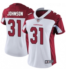 Womens Nike Arizona Cardinals 31 David Johnson White Vapor Untouchable Limited Player NFL Jersey