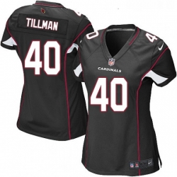 Womens Nike Arizona Cardinals 40 Pat Tillman Game Black Alternate NFL Jersey