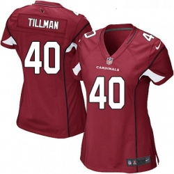 Womens Nike Arizona Cardinals 40 Pat Tillman Game Red Team Color NFL Jersey