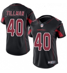 Womens Nike Arizona Cardinals 40 Pat Tillman Limited Black Rush Vapor Untouchable NFL Jersey