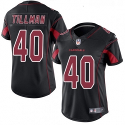 Womens Nike Arizona Cardinals 40 Pat Tillman Limited Black Rush Vapor Untouchable NFL Jersey