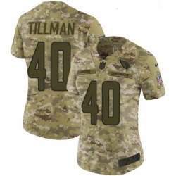 Womens Nike Arizona Cardinals 40 Pat Tillman Limited Camo 2018 Salute to Service NFL Jersey