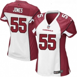 Womens Nike Arizona Cardinals 55 Chandler Jones Game White NFL Jersey