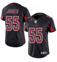 Womens Nike Arizona Cardinals 55 Chandler Jones Limited Black Rush Vapor Untouchable NFL Jersey