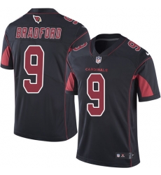 Nike Cardinals #9 Sam Bradford Black Youth Stitched NFL Limited Rush Jersey