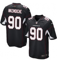 Nike Cardinals #90 Robert Nkemdiche Black Alternate Youth Stitched NFL Elite Jersey
