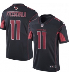 Youth Nike Arizona Cardinals 11 Larry Fitzgerald Limited Black Rush Vapor Untouchable NFL Jersey