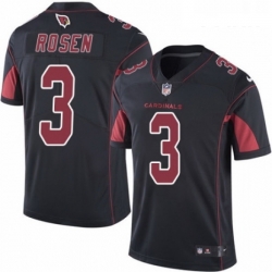 Youth Nike Arizona Cardinals 3 Josh Rosen Limited Black Rush Vapor Untouchable NFL Jersey