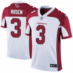 Youth Nike Arizona Cardinals 3 Josh Rosen White Vapor Untouchable Limited Player NFL Jersey