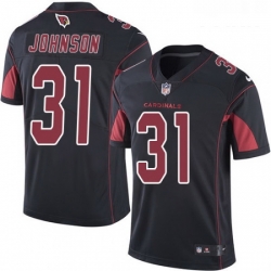 Youth Nike Arizona Cardinals 31 David Johnson Limited Black Rush Vapor Untouchable NFL Jersey