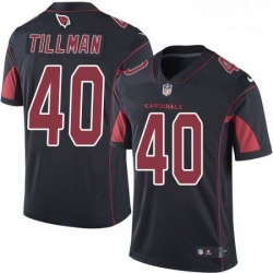 Youth Nike Arizona Cardinals 40 Pat Tillman Limited Black Rush Vapor Untouchable NFL Jersey