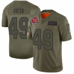 Youth Nike Arizona Cardinals 49 Kylie Fitts Limited 2019 Salute To Sercie Vapor Untouchable Jersey