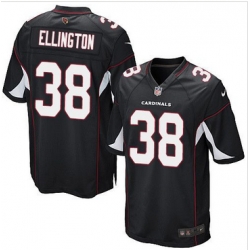 Youth Nike Cardinals #38 Andre Ellington Black Alternate Stitched NFL Elite Jersey