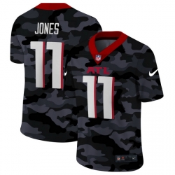 Atlanta Falcons 11 Julio Jones Men Nike 2020 Black CAMO Vapor Untouchable Limited Stitched NFL Jersey
