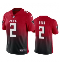 Atlanta Falcons 2 Matt Ryan Men Nike Red 2nd Alternate 2020 Vapor Untouchable Limited NFL Jersey