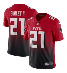 Atlanta Falcons 21 Todd Gurley II Men Nike Red 2nd Alternate 2020 Vapor Untouchable Limited NFL Jersey