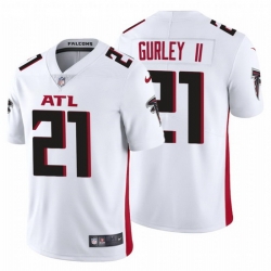 Atlanta Falcons 21 Todd Gurley II Men Nike White 2020 Vapor Untouchable Limited NFL Jersey