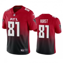 Atlanta Falcons 81 Hayden Hurst Men Nike Red 2nd Alternate 2020 Vapor Untouchable Limited NFL Jersey