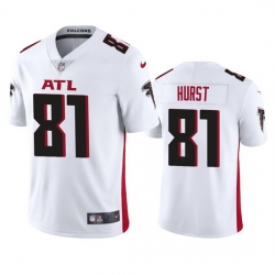 Atlanta Falcons 81 Hayden Hurst Men Nike White 2020 Vapor Untouchable Limited NFL Jersey