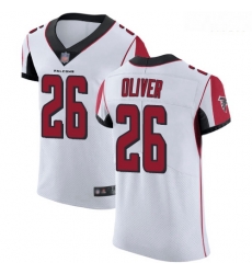 Falcons 26 Isaiah Oliver White Men Stitched Football Vapor Untouchable Elite Jersey