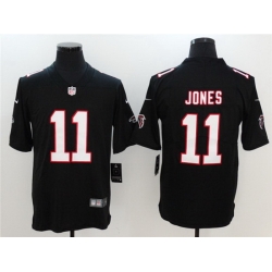 Men Atlanta Falcons 11 Julio Jones Red 2020 Team Big Logo Limited Stitched Jersey