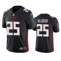 Men Atlanta Falcons 25 Tyler Allgeier Black Vapor Untouchable Stitched Football Jersey