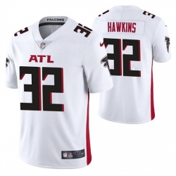 Men Atlanta Falcons 32 Jaylinn Hawkins White Vapor Untouchable Limited Stitched Jersey