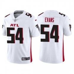 Men Atlanta Falcons 54 Rashaan Evans White Vapor Untouchable Limited Stitched Jersey