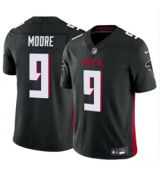 Men Atlanta Falcons 9 Rondale Moore Black 2023 F U S E Vapor Untouchable Limited Stitched Football Jersey