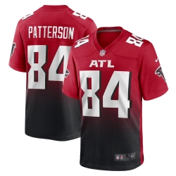 Men Atlanta Falcons Cordarrelle Patterson #84 Vapor Limited Red Black Jersey
