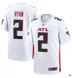 Men Nike 2020 2 Matt Ryan Atlanta Falcons Nike Vapor Limited Jersey White
