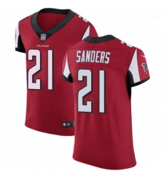Men Nike Atlanta Falcons 21 Deion Sanders Red Team Color Vapor Untouchable Elite Player NFL Jersey