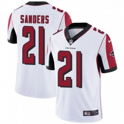 Men Nike Atlanta Falcons 21 Deion Sanders White Vapor Untouchable Limited Player NFL Jersey