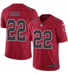 Men Nike Atlanta Falcons 22 Keanu Neal Elite Red Rush Vapor Untouchable NFL Jersey