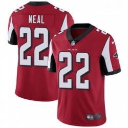 Men Nike Atlanta Falcons 22 Keanu Neal Red Team Color Vapor Untouchable Limited Player NFL Jersey