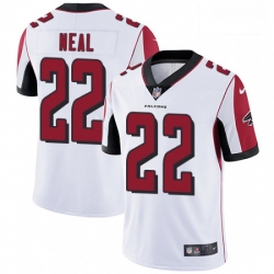 Men Nike Atlanta Falcons 22 Keanu Neal White Vapor Untouchable Limited Player NFL Jersey