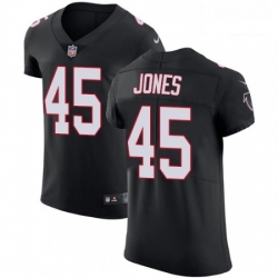 Men Nike Atlanta Falcons 45 Deion Jones Black Alternate Vapor Untouchable Elite Player NFL Jersey