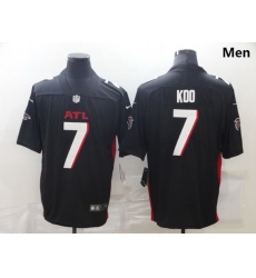 Men Nike Atlanta Falcons 7 Younghoe Koo Black New Vapor Untouchable Limited Jersey