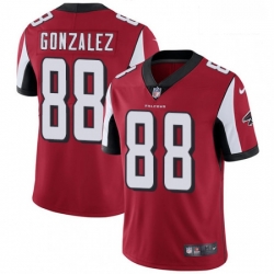Men Nike Atlanta Falcons 88 Tony Gonzalez Red Team Color Vapor Untouchable Limited Player NFL Jersey