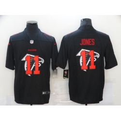 Nike Atlanta Falcons 11 Julio Jones Black Shadow Logo Limited Jersey