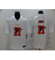 Nike Atlanta Falcons 11 Julio Jones White Shadow Logo Limited Jersey