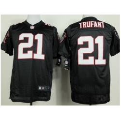 Nike Atlanta Falcons 21 Desmond Trufant Black Elite NFL Jersey
