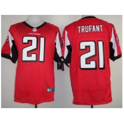 Nike Atlanta Falcons 21 Desmond Trufant Red Elite NFL Jersey