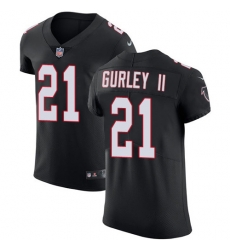 Nike Atlanta Falcons 21 Todd Gurley II Black Alternate Men Stitched NFL New Elite Jersey