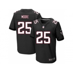 Nike Atlanta Falcons 25 William Moore Black Elite NFL Jersey