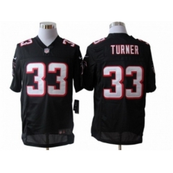 Nike Atlanta Falcons 33 Michael Turner Black Limited NFL Jersey