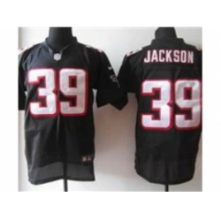 Nike Atlanta Falcons 39 Steven Jackson Black Elite NFL Jersey