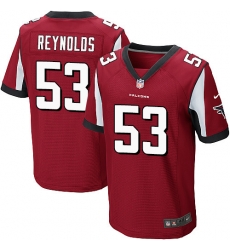 Nike Atlanta Falcons #53 LaRoy Reynolds Elite Mens Red Home Jersey