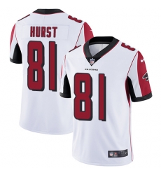 Nike Atlanta Falcons 81 Hayden Hurst White Men Stitched NFL Vapor Untouchable Limited Jersey