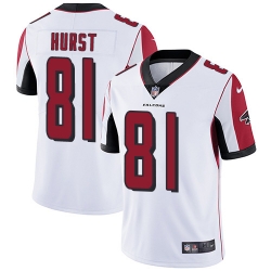 Nike Atlanta Falcons 81 Hayden Hurst White Men Stitched NFL Vapor Untouchable Limited Jersey